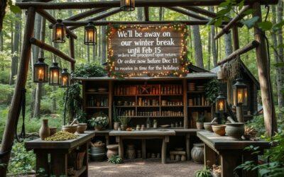 Announcement Winter Break